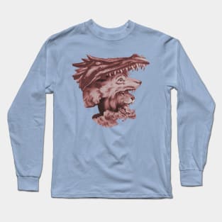 Lions Dragons Wolves Oh My Long Sleeve T-Shirt